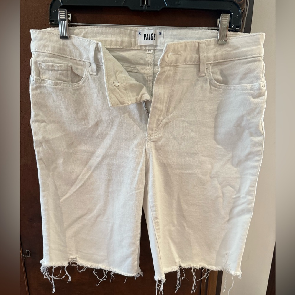 PAIGE Crisp White Jeans